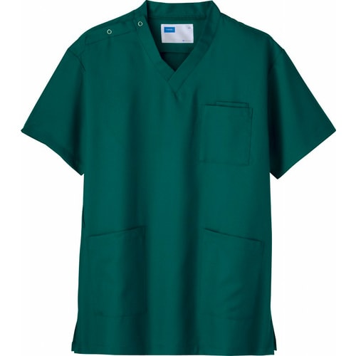 スクラブ WH11485 L グリーン