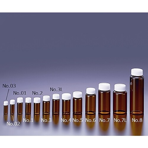 FSスクリュー管瓶No.02 褐色