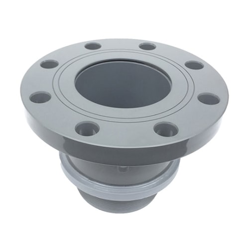 ツバ短 100AーEPDM ツバ付フランジ短管