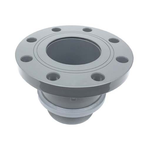 ツバ短 100AーFKM ツバ付フランジ短管