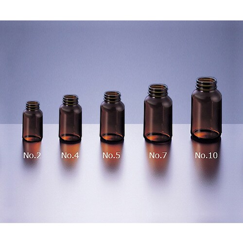 軽量規格瓶(褐色) No.11 本体のみ 50本入