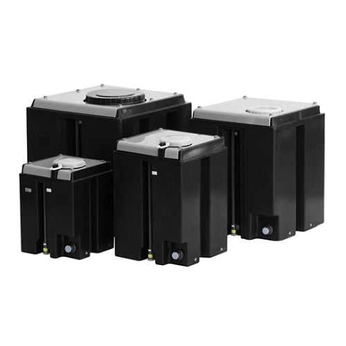 スイコー 薬注タンク 50L HD (ブラック)