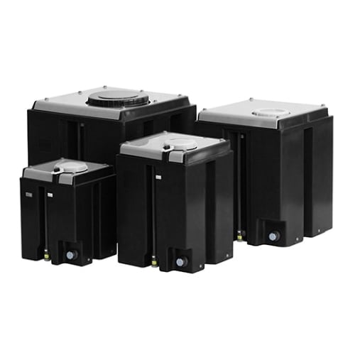 スイコー 薬注タンク 100L HD (ブラック)