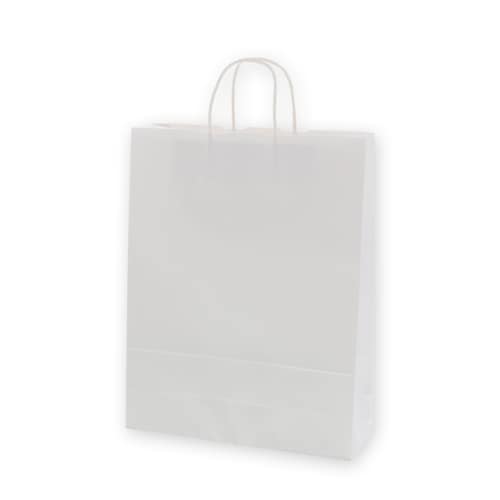 25チャームバッグ 2才 晒白無地 50枚