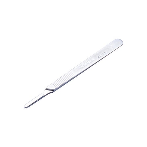 替刃式メス(フェザー) ステンレス柄 No.4