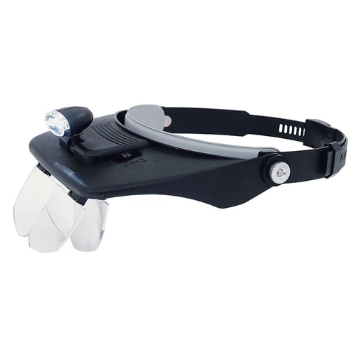 シンワ測定 双眼ヘッドルーペ 75737