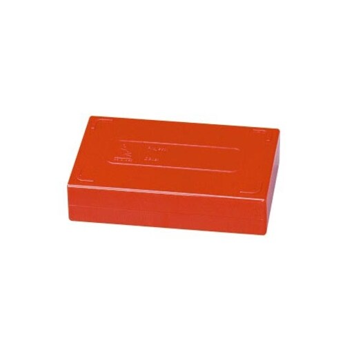 カラースライドボックス 25枚用 赤 448−8