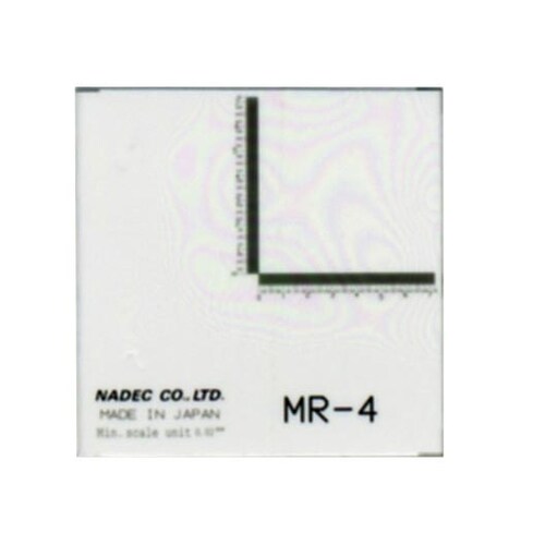 顕微鏡用マイクロルーラー MR−4(5枚組)