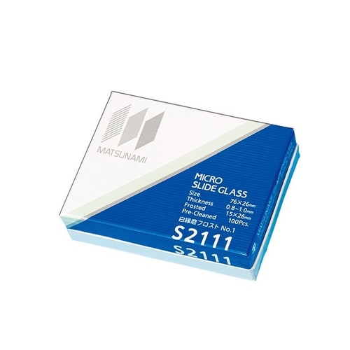 フロストスライドグラス S2112 100枚