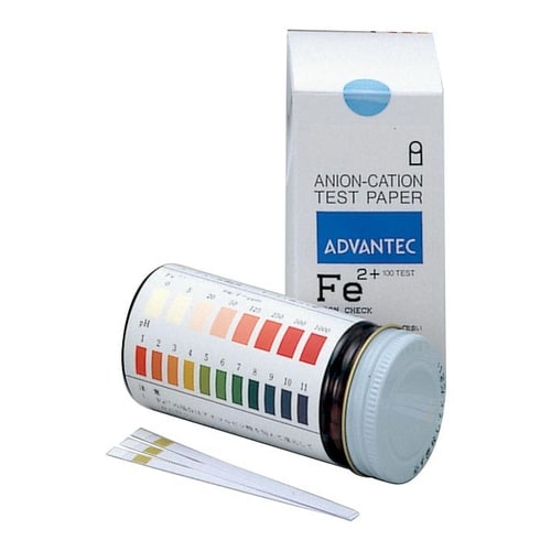 イオン試験紙 アイアンチェック (100枚)