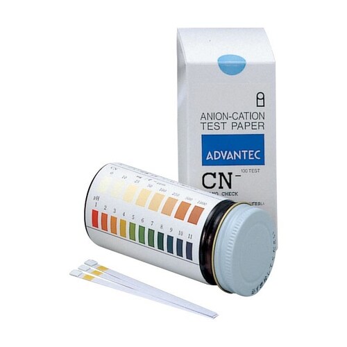 イオン試験紙 シアンチェック (100枚)