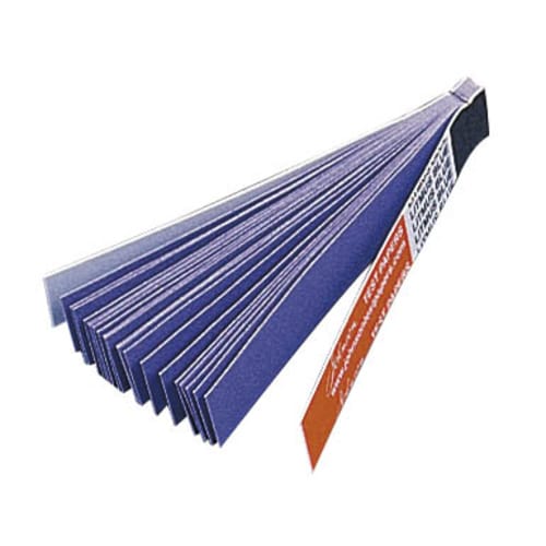 ブック式リトマス試験紙 紙箱入 青(200枚)