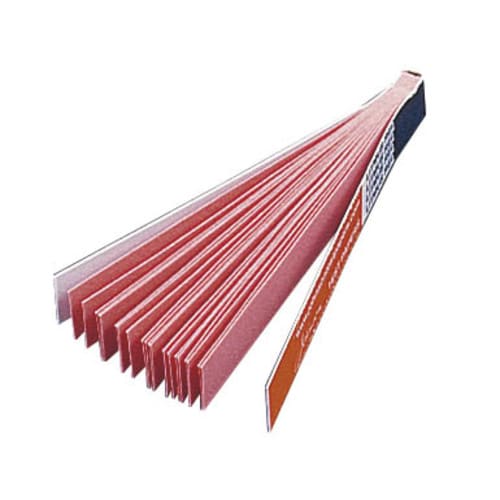 ブック式リトマス試験紙 紙箱入 赤(200枚)