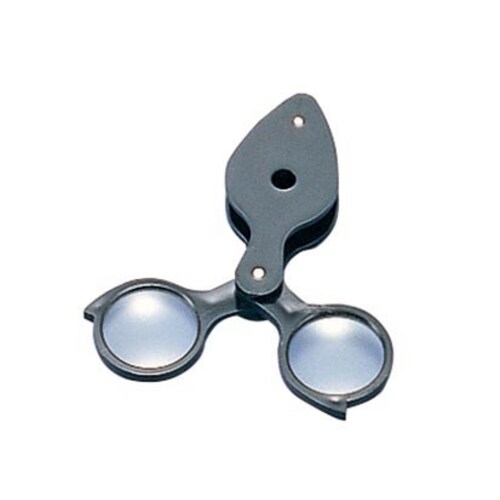 京葉光器 繰出しルーペ(プラスチック枠) P−10