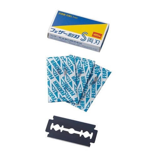 カミソリ 両刃(炭素鋼) 10枚入×24