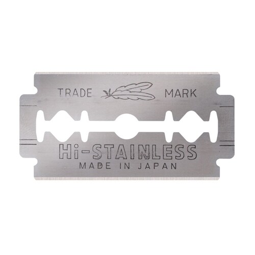 カミソリ 両刃(ステンレス) 10枚入