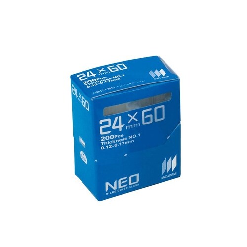 カバーグラス(マツナミNEO) 24×60mm