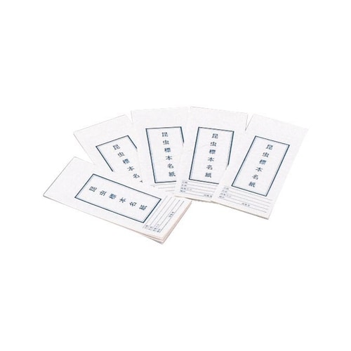 コン虫標本製作用品 コン虫ラベル