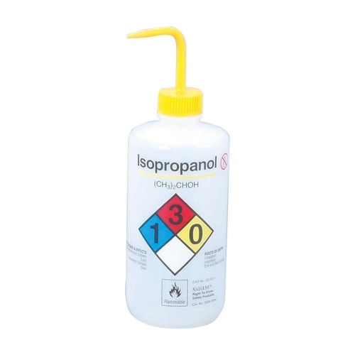 薬品識別洗浄瓶 イソプロパノール用 500mL