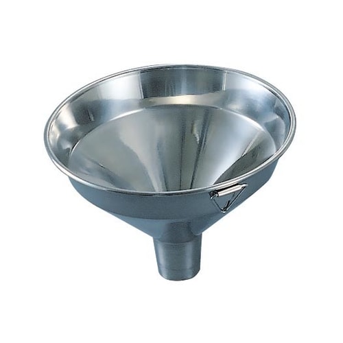 ステンレス粉末用ロート155mm