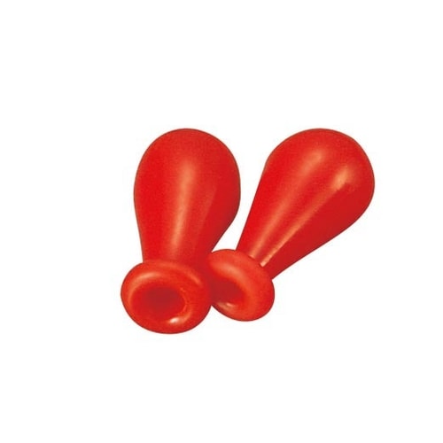 駒込用乳豆(スポイト) 赤ゴム 5mL 1個×2