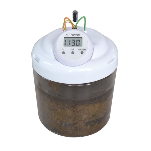 微生物燃料電池実験器 MudWatt