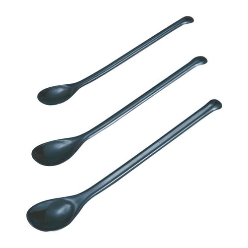 薬さじ(プラスチック黒) 3種組
