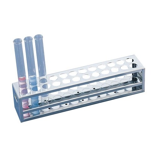 ステンレス打抜式試験管立 SU16.5−24