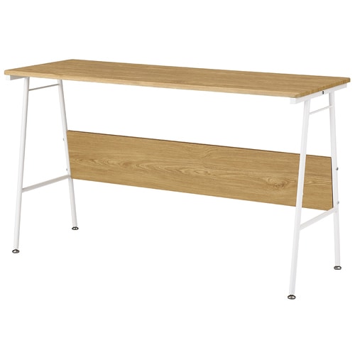 シンプルワークデスクW1200ナチュラル木目