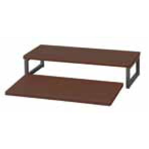 キ−ボ−ドスライダ− ダーク木目