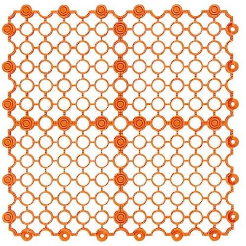 マーブルマット オレンジ (10枚組)