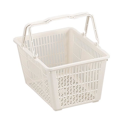 カラー手提バスケット MY24−白
