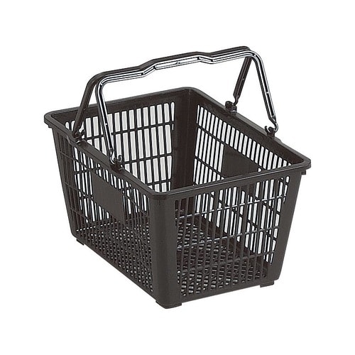 カラー手提バスケット MY24−黒