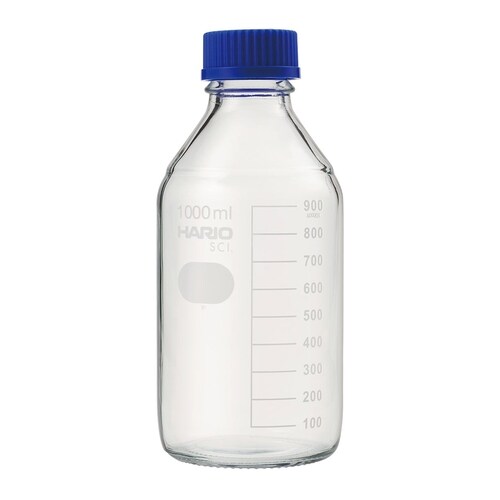 ねじ口瓶(青蓋付 HARIO) 2000mL