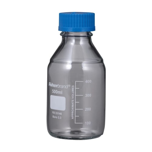 メジューム瓶(青蓋付Fisher) 10L