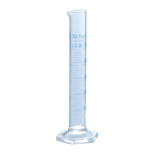 ISOLAB メスシリンダー 50mL