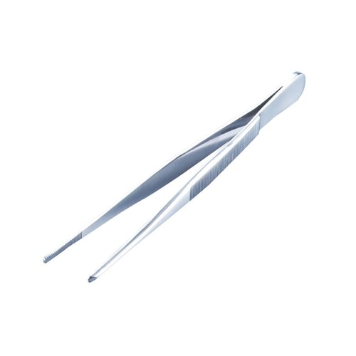 無鈎ピンセットU 130mm