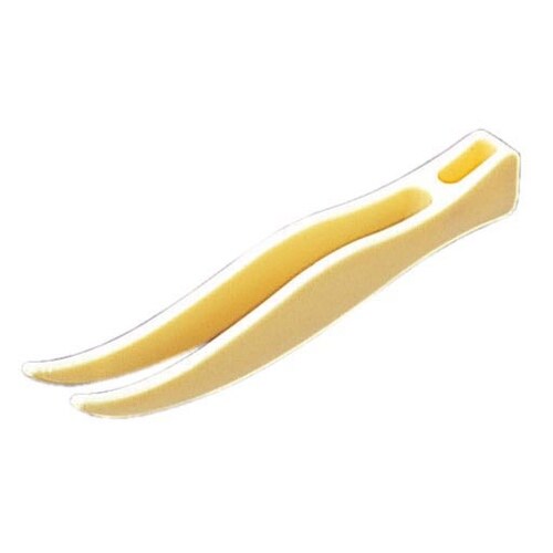 プラスチックピンセット(フックタイプ)No.105