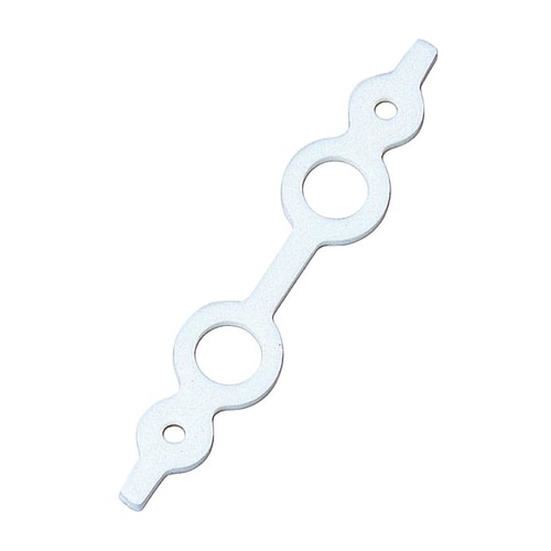 大阪ビーエス カラーケミバンド 10個 ホワイトL