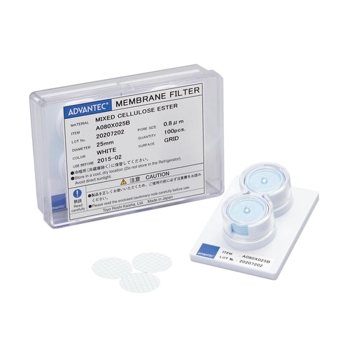 石綿粉塵測定用メンブレンフィルタA080X047B