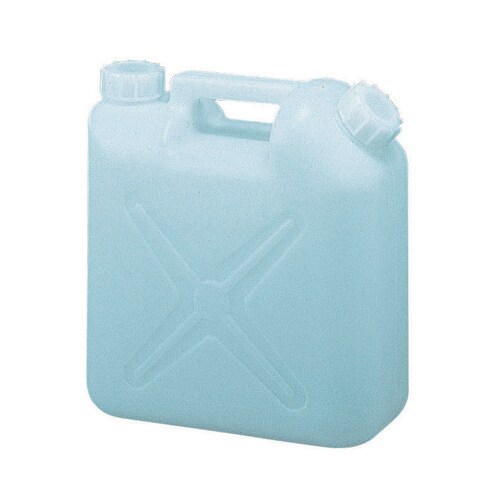 ポリエチレン角型瓶 10L平角(2ツ口)