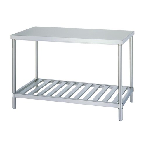 ステンレス作業台(スノコ棚) WS−12060
