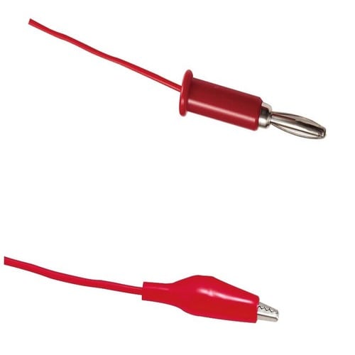 バナナ−みの虫リード線 赤