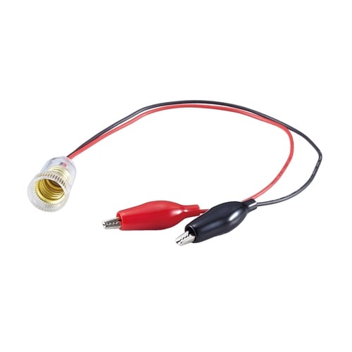 みの虫リード線付豆球ソケット AM