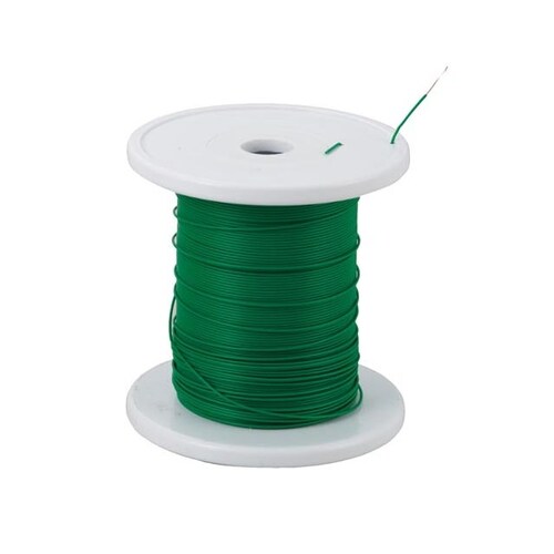 爪ではがせるビニール銅線 緑