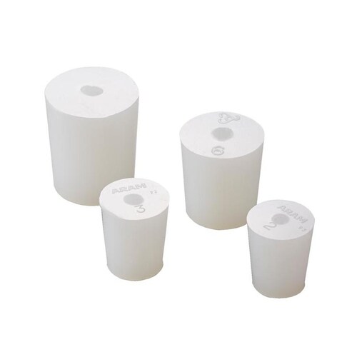 穴あきシリコンゴム栓 No.7 5mmφ×1穴