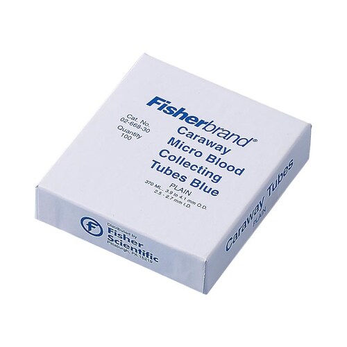 マイクロ採血管(毛細管) 668−30(青)