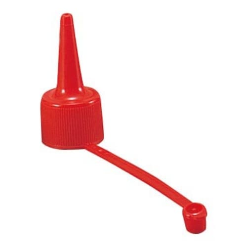 スポイトボトル用 カラーキャップ レッド 10個