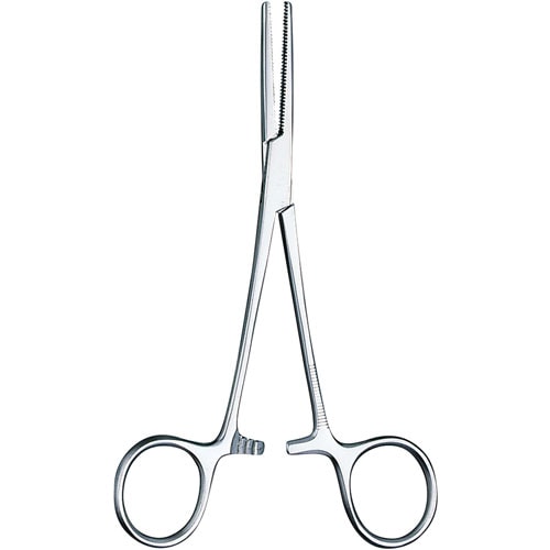 マツヨシ止血鉗子コヘル氏 直型BOX無鈎185mm