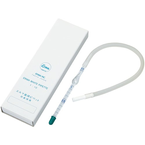 白血球ピペット ゴム管・吸口付 (検定)JIS